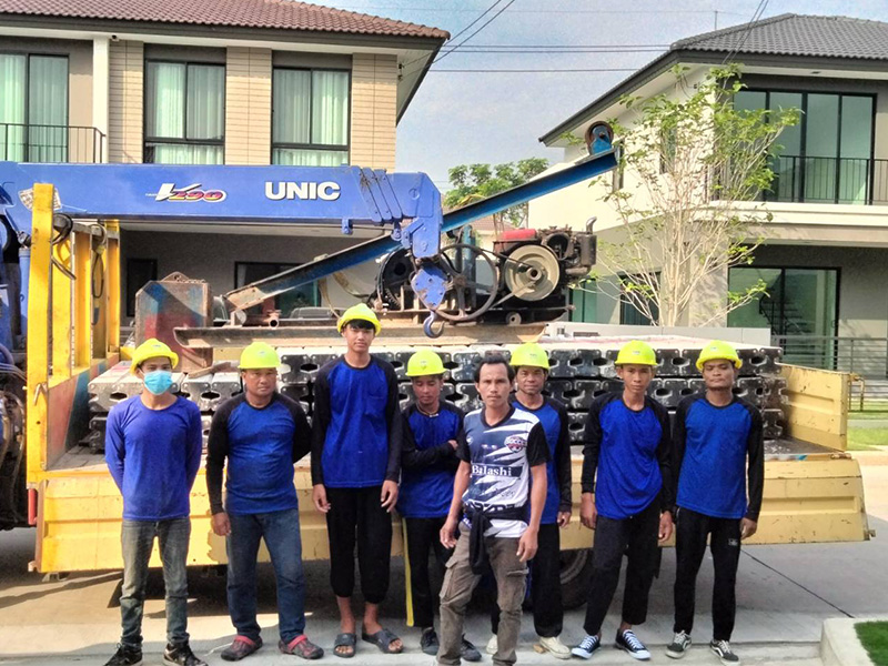 ช่างรับเหมาตอกเสาเข็มรามอินทรา